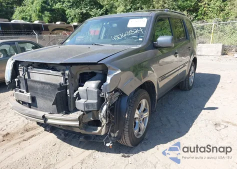 2013 Honda Pilot Ex-L из США, поврежденный, VIN 5FNYF4H57DB020570